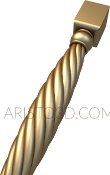 Balusters (BL_0615) 3D model for CNC machine